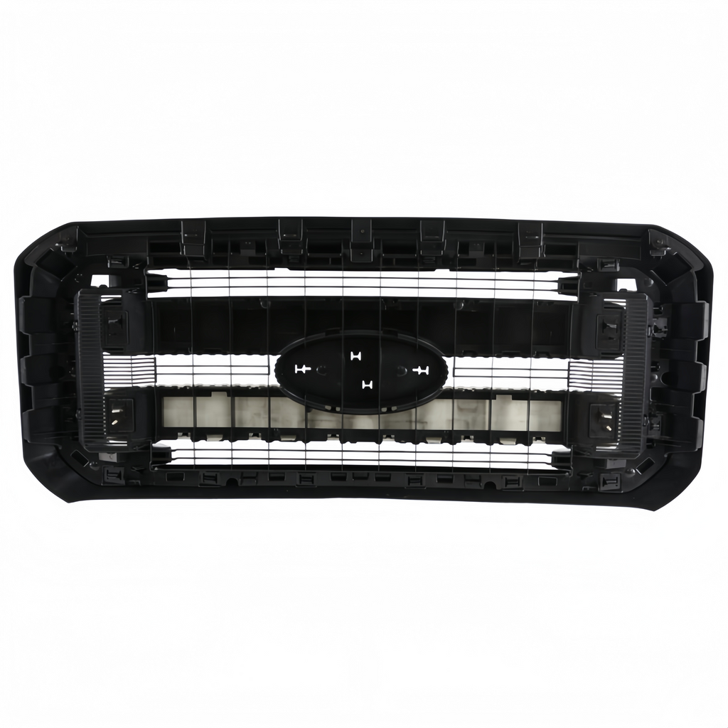 Gloss Black Front Bumper Grille For Ford F250 F350 F450 2011-2016 BC3Z-8200-A