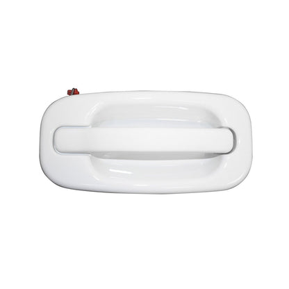 Front Exterior Olympic White Painted Door Handle Set 1999 2007 for Silverado