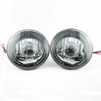 2Pcs 7" inch Round LED Headlights White Halo For Mazda Miata MX-5 MX5 1990-1997