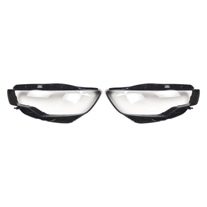 Clear Headlight Headlamp Lens Covers Left and Right for Audi A6 C7 2011 2015
