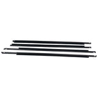 Front Rear Door Belt Moulding Weatherstrips for Toyota Prius 2004 2009