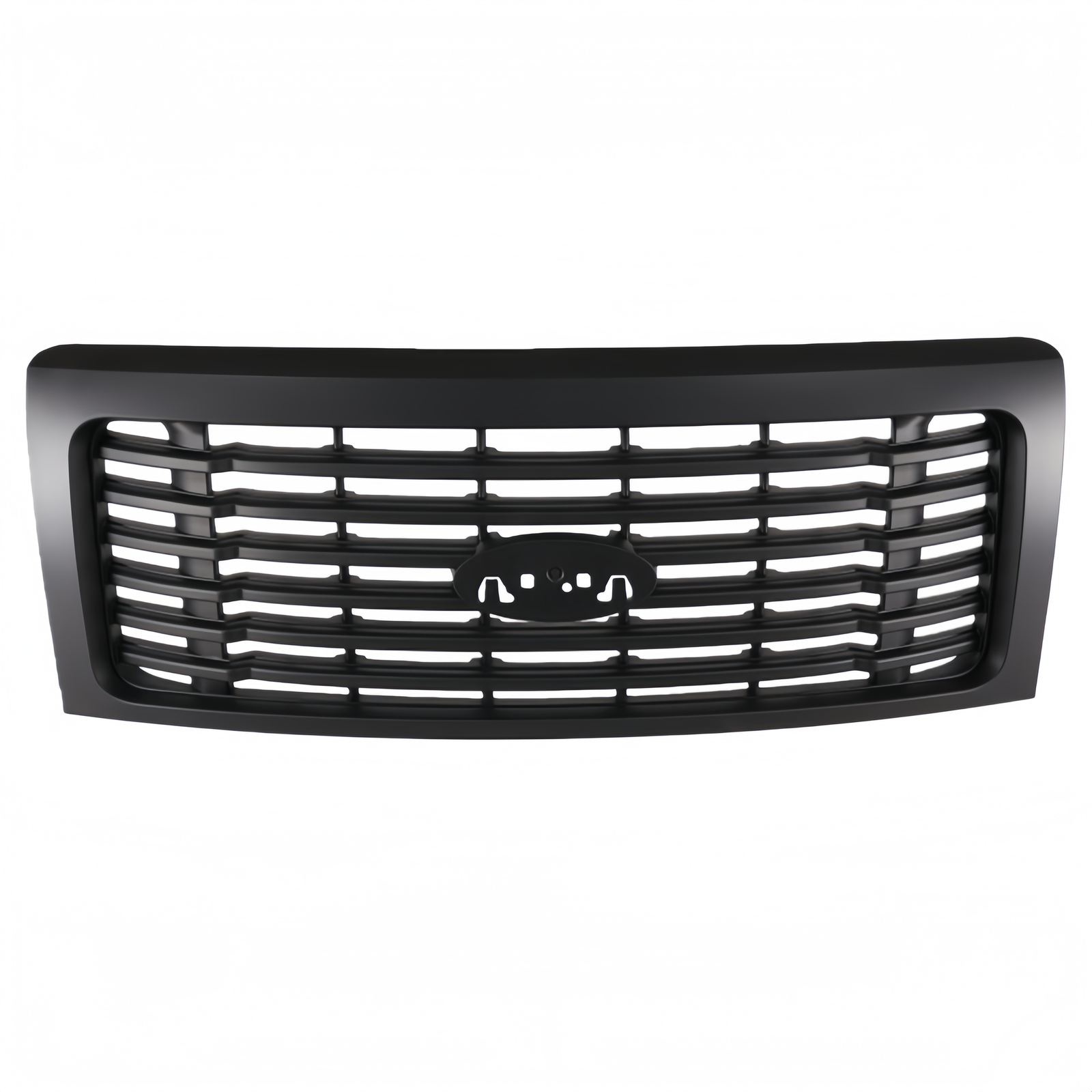 For Ford F-150 2009-2014 Front Upper Grille Assembly Matte Black AL3Z8200DPTM