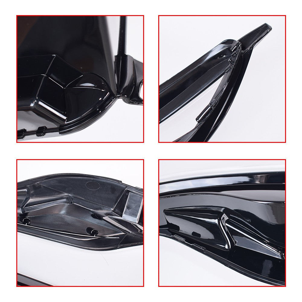 1 Pair Headlight Lens Cover Fits for Land Rover for Range Rover Evoque 2012