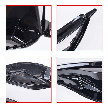 1 Pair Headlight Lens Cover Fits for Land Rover for Range Rover Evoque 2012