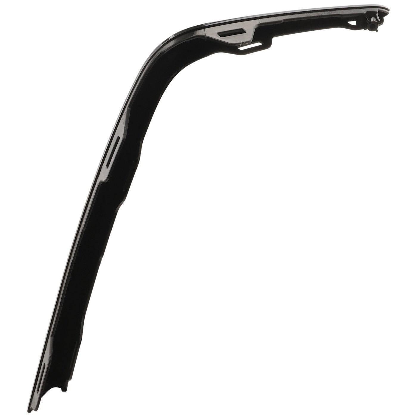 Front Bumper Molding Trim For 2023-2025 Honda Pilot Gloss Black Left Driver Side