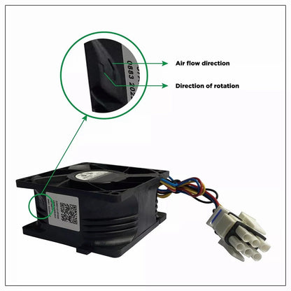 WR60X10356 Refrigerator Fan for GE for Nidec V80E14MS2A3 239D1412P002 13 6V