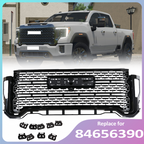For GMC Sierra 2500 HD 3500 HD 2020-2023 Front Bumper Grille W/Camera Hole