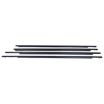 Front Rear Door Belt Moulding Weatherstrips for Toyota Prius 2004 2009