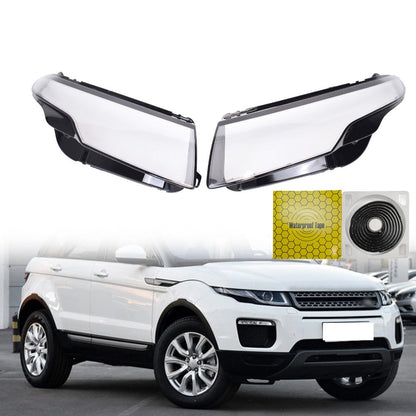 1 Pair Headlight Lens Cover Fits for Land Rover for Range Rover Evoque 2012