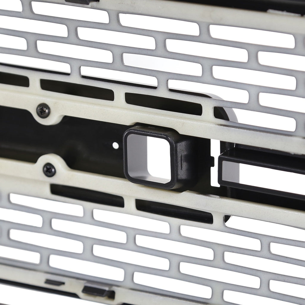 Front Bumper Grille Black w/Chrome Trim For 2010-2015 GMC Terrain SLT GM1200630