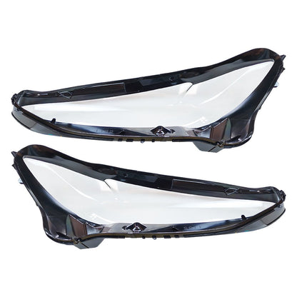New Pair Front Headlamp Lens Cover Glue 2020 2022 G22 G23 for BMW 4 Series