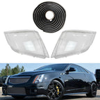 Front Headlight Lens Clear Cover Glue for Cadillac CTS 2008 2013
