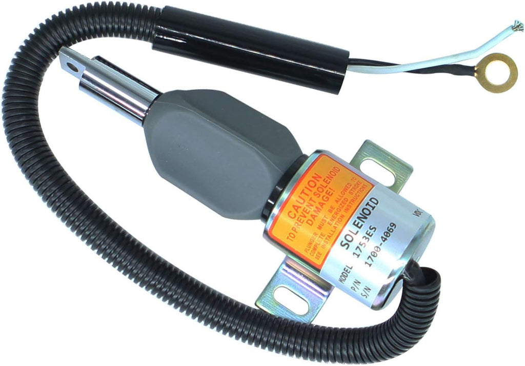 12V Fuel Stop Solenoid Valve 1700-4069 Fits for Woodward 1753ES NEW