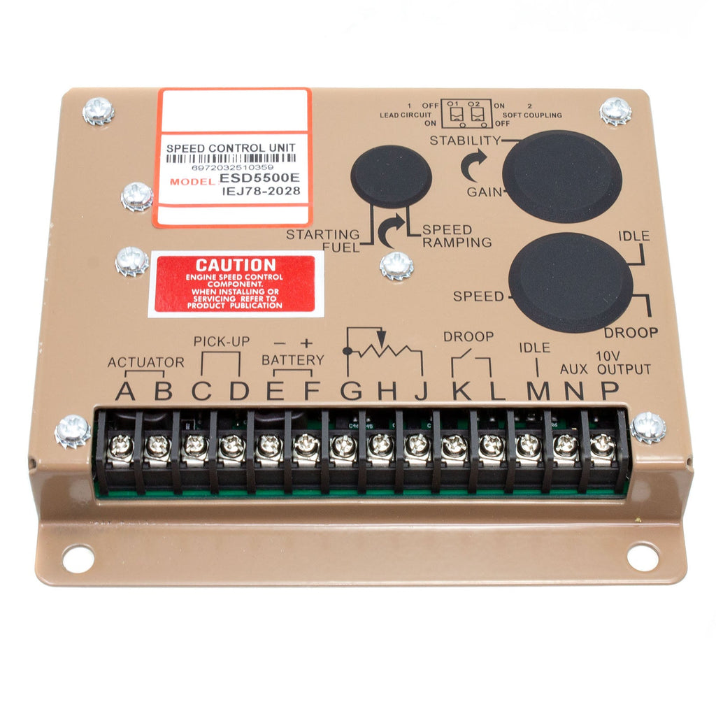 ESD5500E, Speed Control Unit