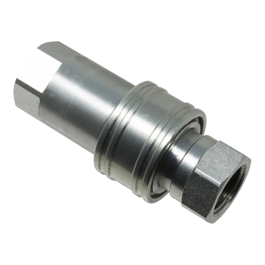 1/2" NPT Hydraulic Quick Connect Coupler Kit, Ball Valve