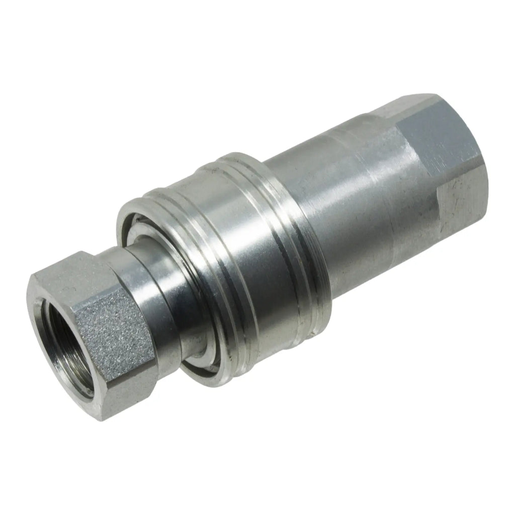 1/2" NPT Hydraulic Quick Connect Coupler Kit, Ball Valve