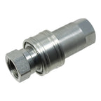 1/2" NPT Hydraulic Quick Connect Coupler Kit, Ball Valve