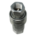 1/2" NPT Hydraulic Quick Connect Coupler Kit, Ball Valve