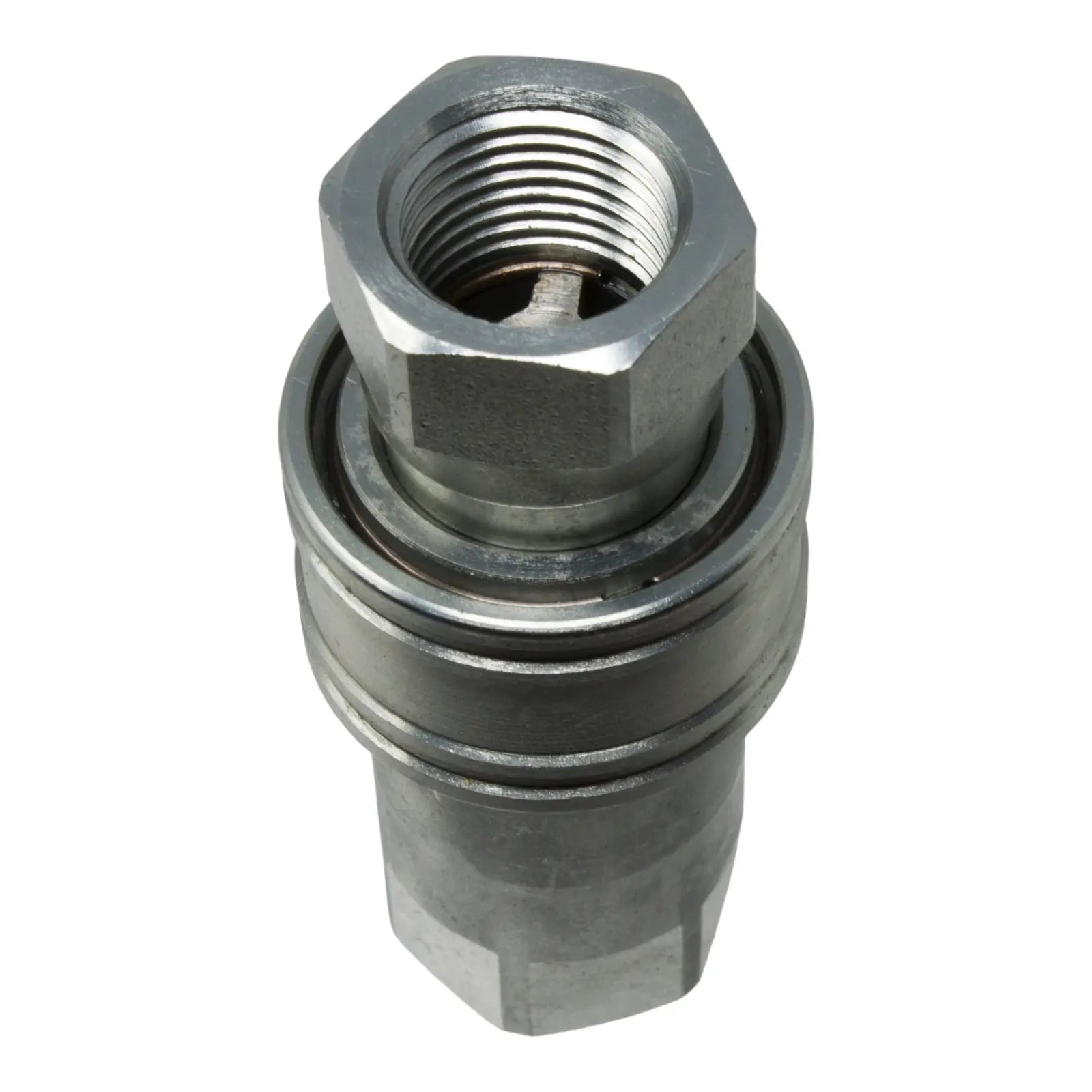 1/2" NPT Hydraulic Quick Connect Coupler Kit, Ball Valve