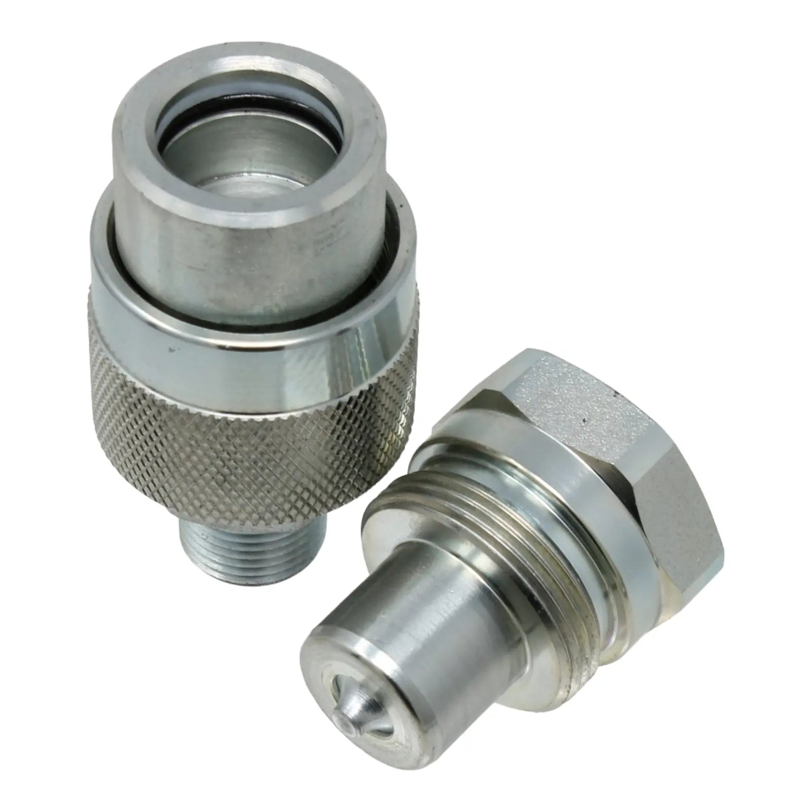 C-604, 3/8" Male & Female Hydraulic Quick Coupler Set