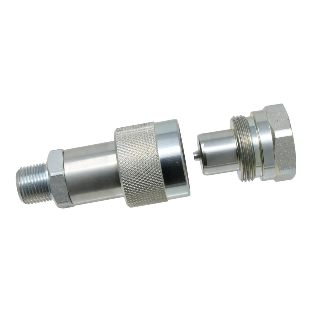 C-604, 3/8" Male & Female Hydraulic Quick Coupler Set