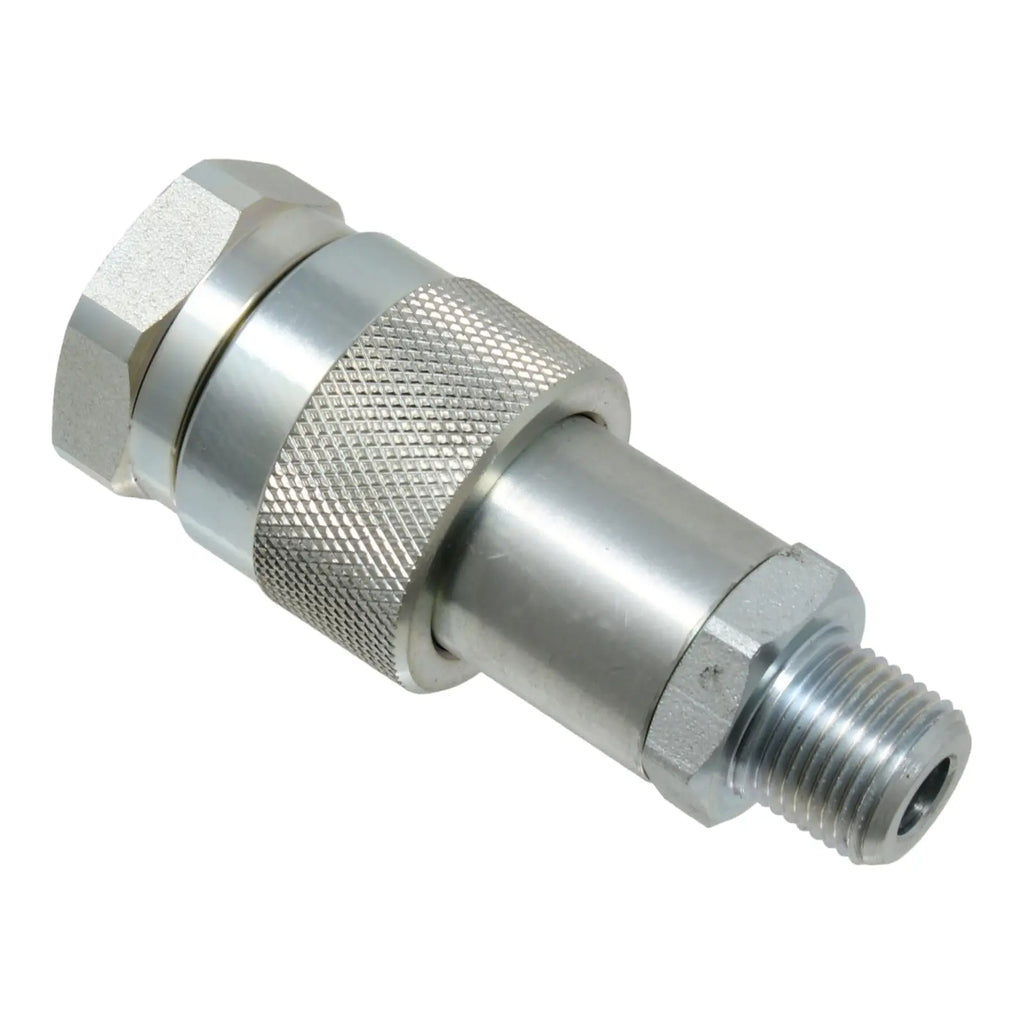 C-604, 3/8" Male & Female Hydraulic Quick Coupler Set