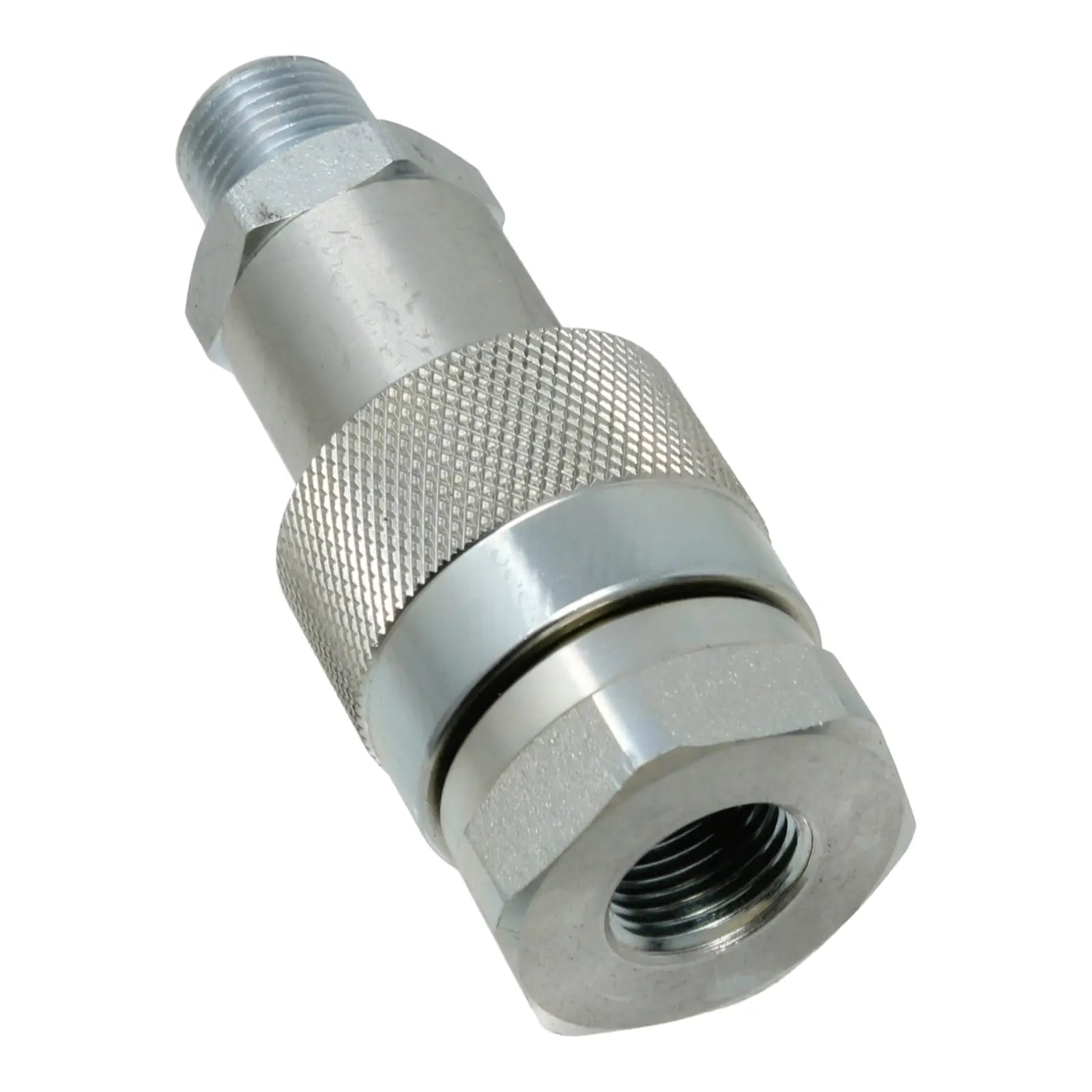 C-604, 3/8" Male & Female Hydraulic Quick Coupler Set