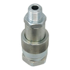 C-604, 3/8" Male & Female Hydraulic Quick Coupler Set