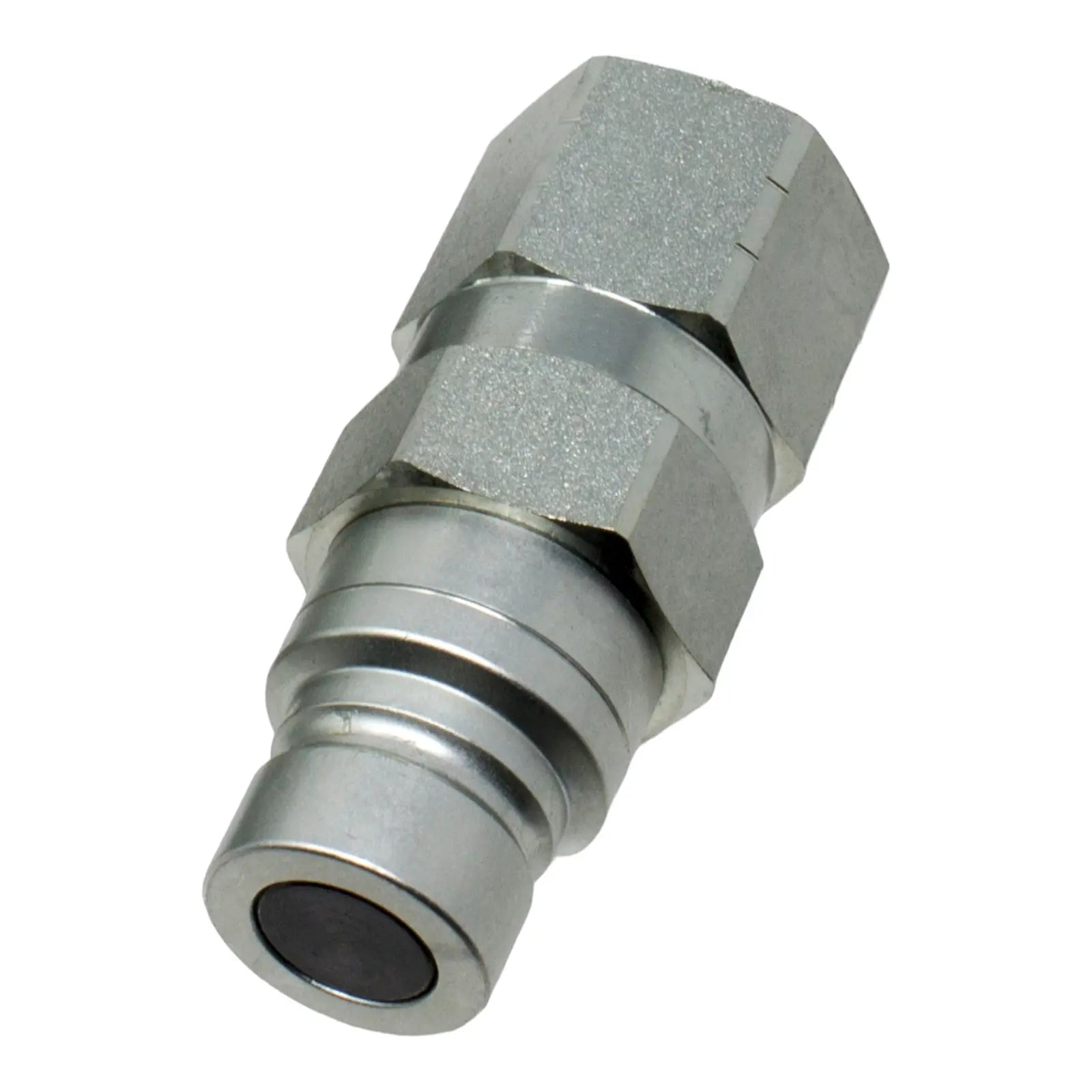 1/2" NPT ISO 16028 Flat Face Hydraulic Quick Connect Male Coupler