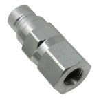 1/2" NPT ISO 16028 Flat Face Hydraulic Quick Connect Male Coupler