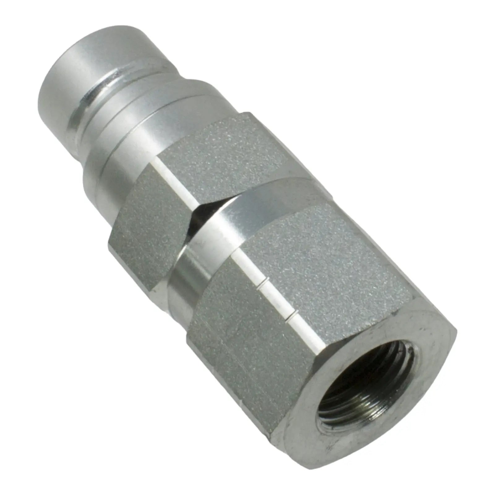 1/2" NPT ISO 16028 Flat Face Hydraulic Quick Connect Male Coupler