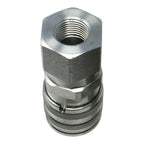 1/2" NPT ISO 16028 Flat Face Hydraulic Quick Connect Female Coupler