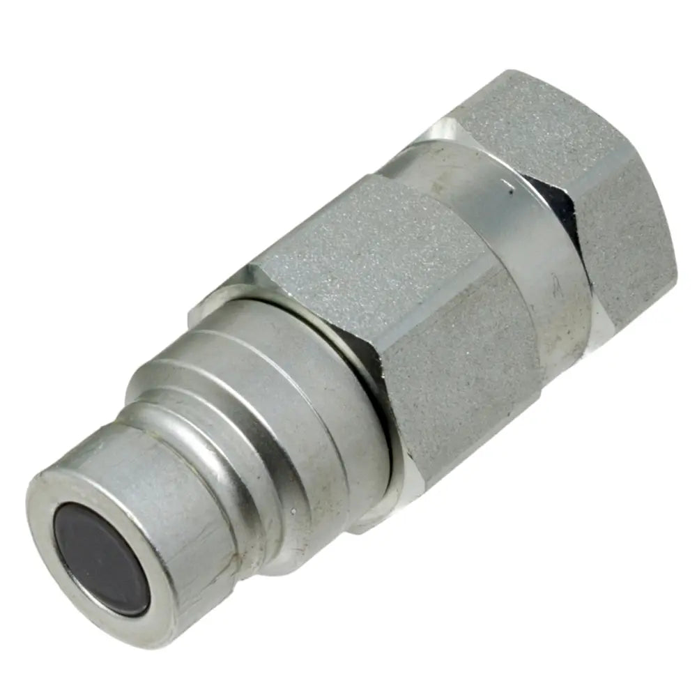 3/4" NPT ISO 16028 Flat Face Hydraulic Quick Connect Male Coupler