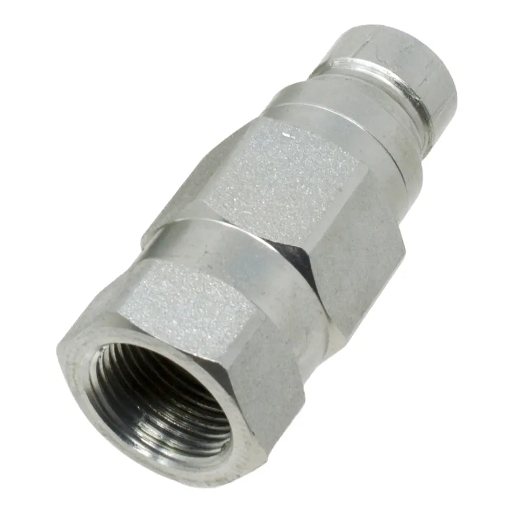3/4" NPT ISO 16028 Flat Face Hydraulic Quick Connect Male Coupler