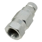 3/4" NPT ISO 16028 Flat Face Hydraulic Quick Connect Male Coupler