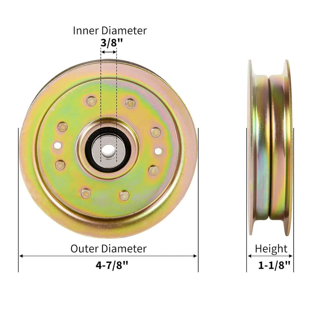 753-08171, Flat Idler Pulley for MTD