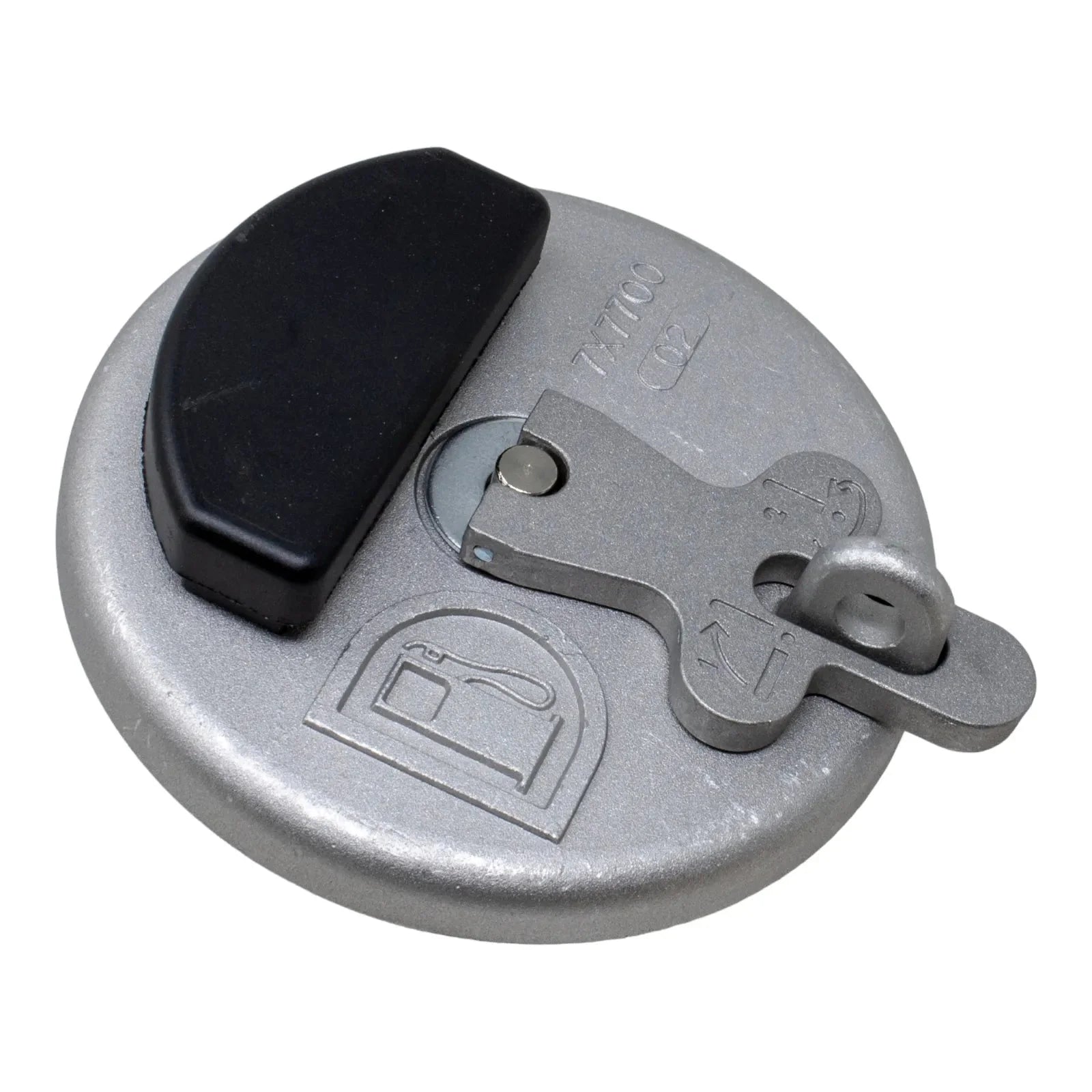 164-4858, Fuel Cap Silver