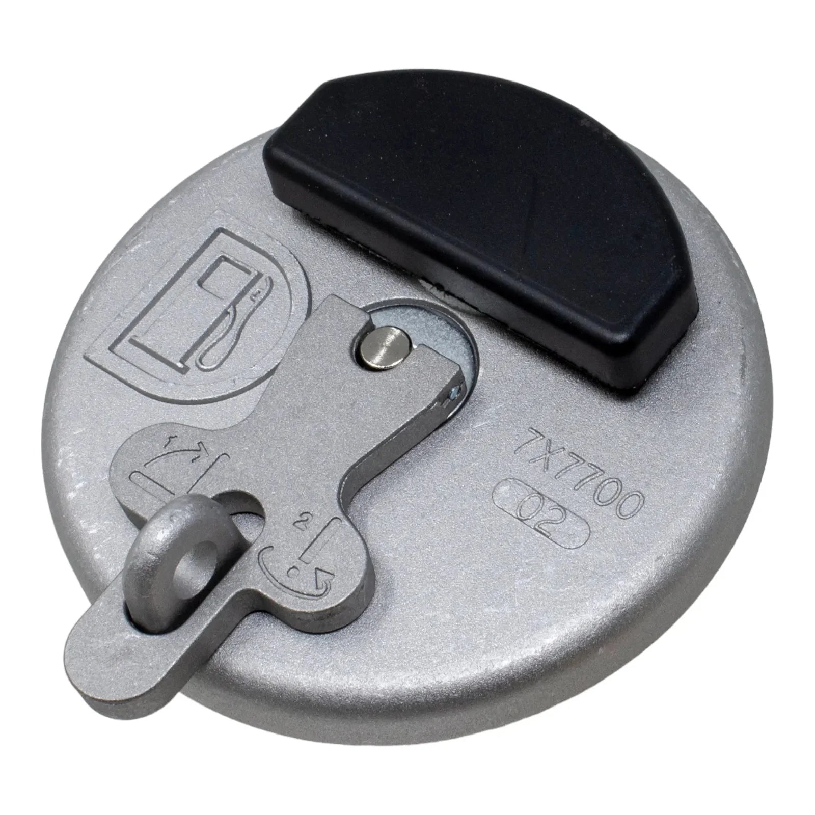 164-4858, Fuel Cap Silver