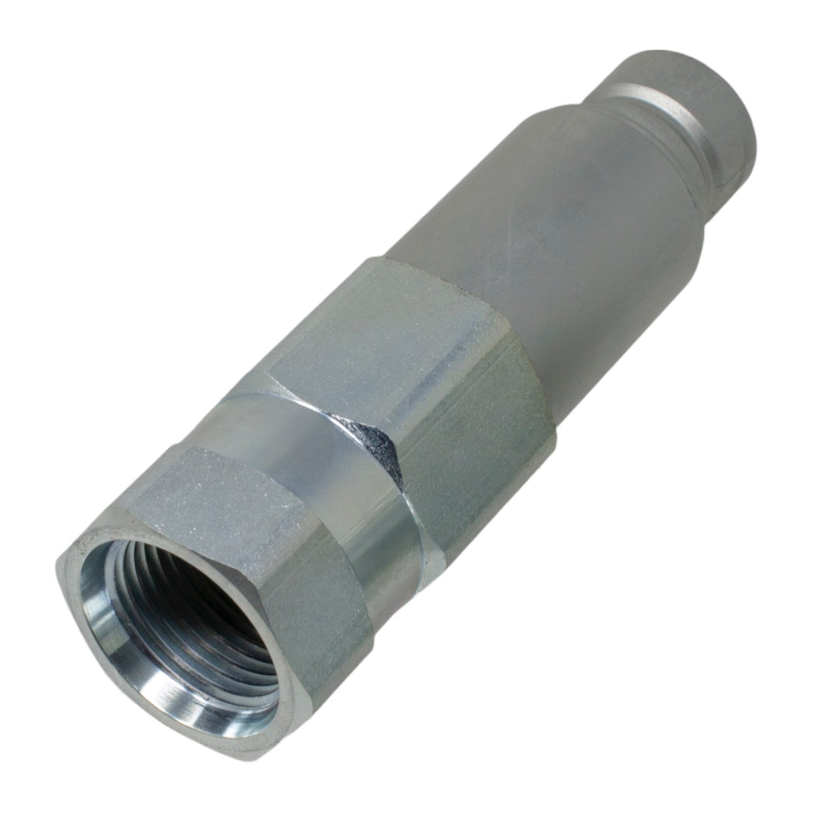 6674688, Male Flat Face Connect Under Pressure Coupler