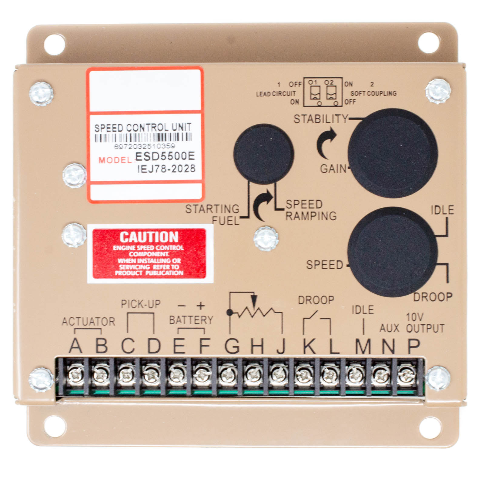 ESD5500E, Speed Control Unit