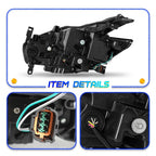 Full LED Headlight Headlamp Right Passenger Side for 2015-2018 for Nissan Murano
