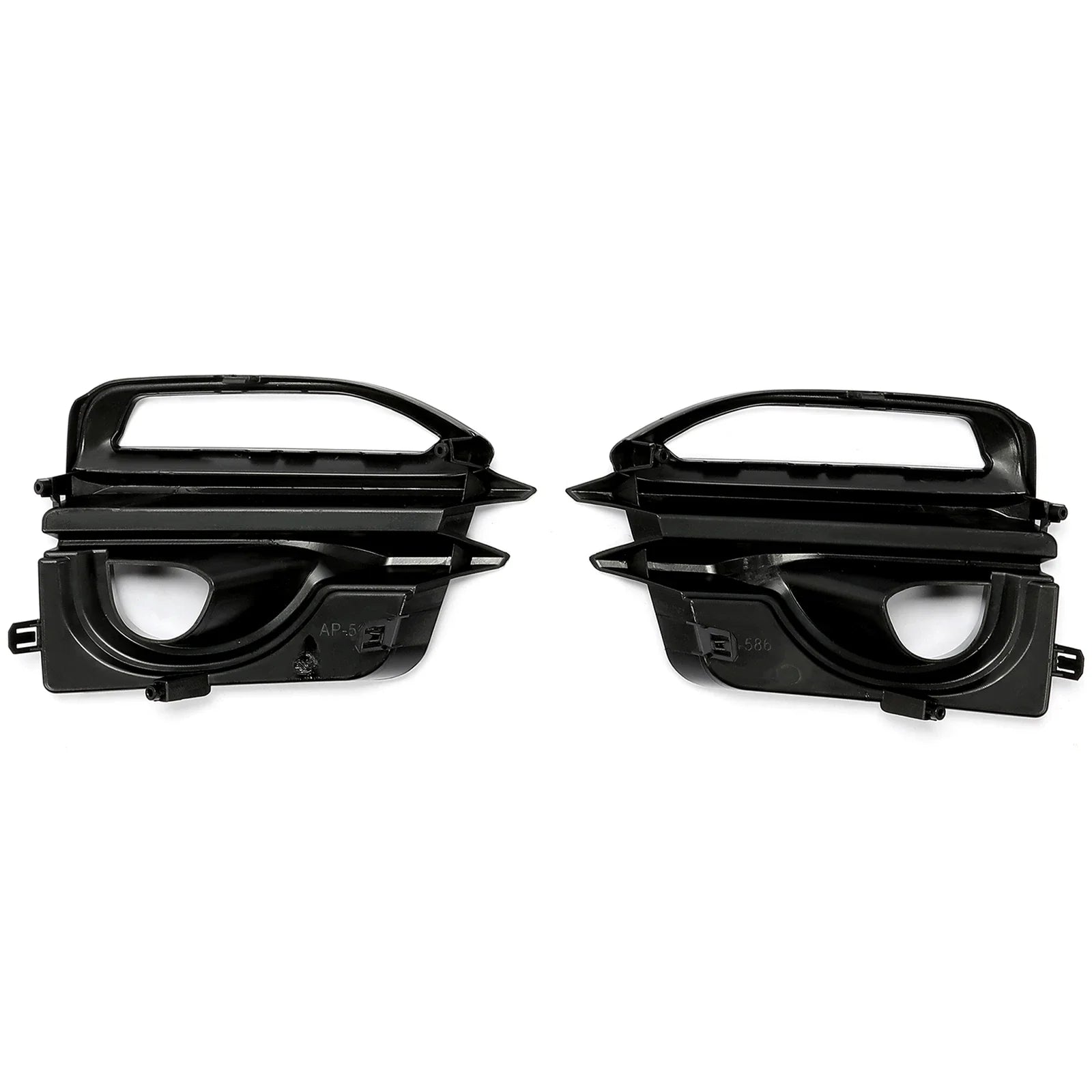 Fog Lights Cover Bezel for 2014-2017 for Infiniti Q50 Sport Gloss Black