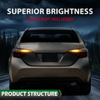 Inner Left Driver Side Tail Light Brake Lamp for 2014 15 2016 for Toyota Corolla