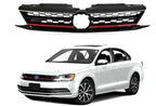 Fit 2015 2016 2017 2018 VW Volkswagen Jetta GLI Front Bumper Grille Trim Grill