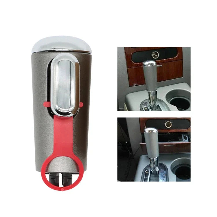 Chrome Shifter Handle w/ Top Cap Button for Ford F-150 2004-2006 4L3Z7213BA