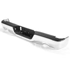 Chrome Rear Step Bumper W/ Dual Exhaust for 2009–2018 Ram 1500 Classic Dodge 2019–2023 W/O Sensor