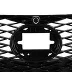 Front Grille W/ Camera Hole Gloss Black Fit Lexus IS350 IS300 F SPORT 2021-2024