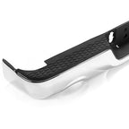 Chrome Rear Step Bumper W/ Dual Exhaust for 2009–2018 Ram 1500 Classic Dodge 2019–2023 W/O Sensor