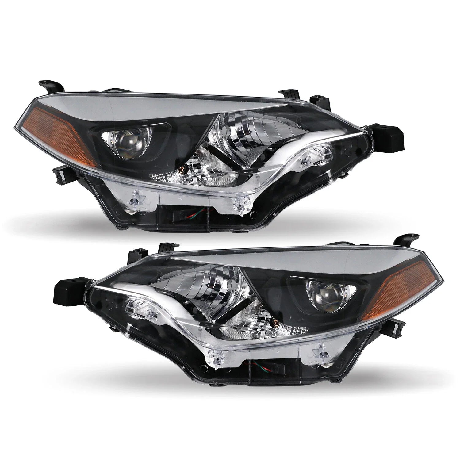 Headlights For 2014 2015 2016 Toyota Corolla Headlamps Left+Right SET Head Light
