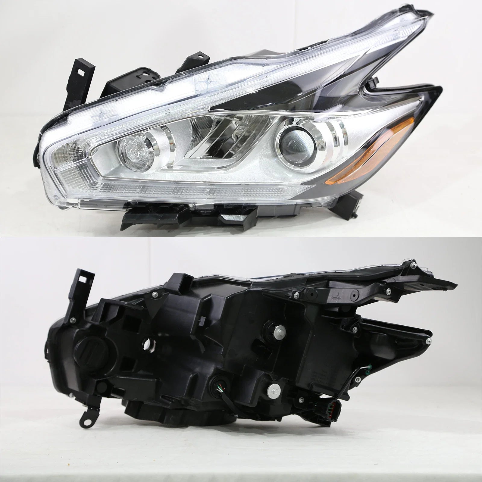 Full LED Headlight Headlamp Right Passenger Side for 2015-2018 for Nissan Murano
